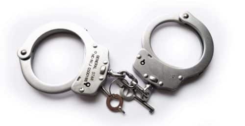 Steel Handcuffs with 2 keys