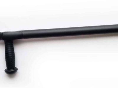 Polypropylene/ABS Police issue grade riot control tactical nightclub/tonfa. Comes with nylon holster.