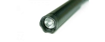 High quality metal 1 million volt stun baton flash light 120 lumen 1,000,000 volt