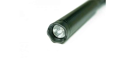 High quality metal 1 million volt stun baton flash light 120 lumen 1,000,000 volt