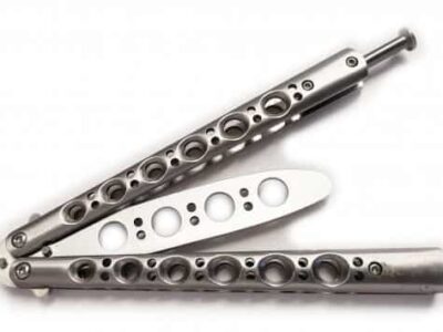 bm42 BUTTERFLY BALISONG TRAINING KNIFE NO. 42 SPRING LATCH
