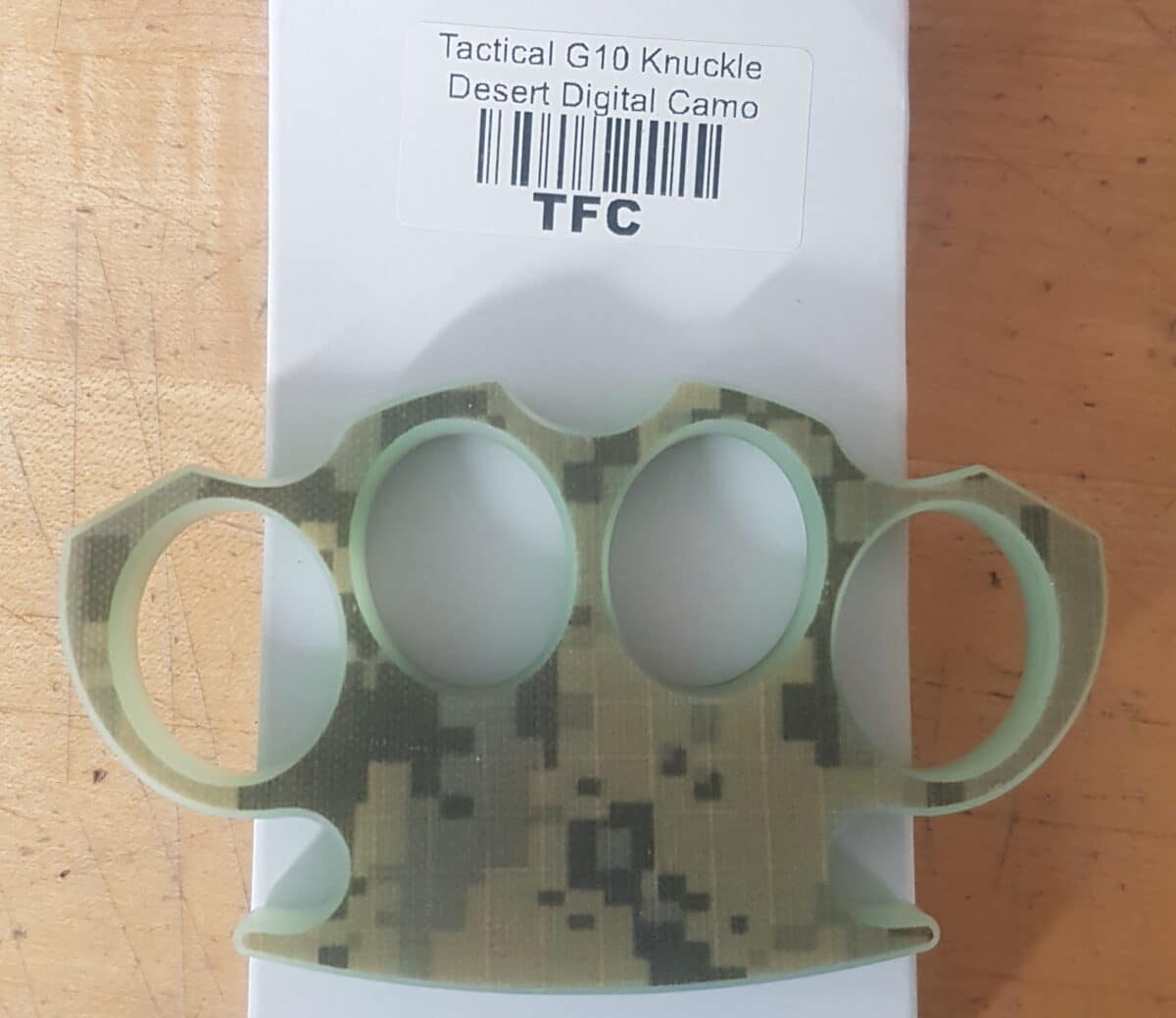 Tactical G10 Knuckle Digital Camo