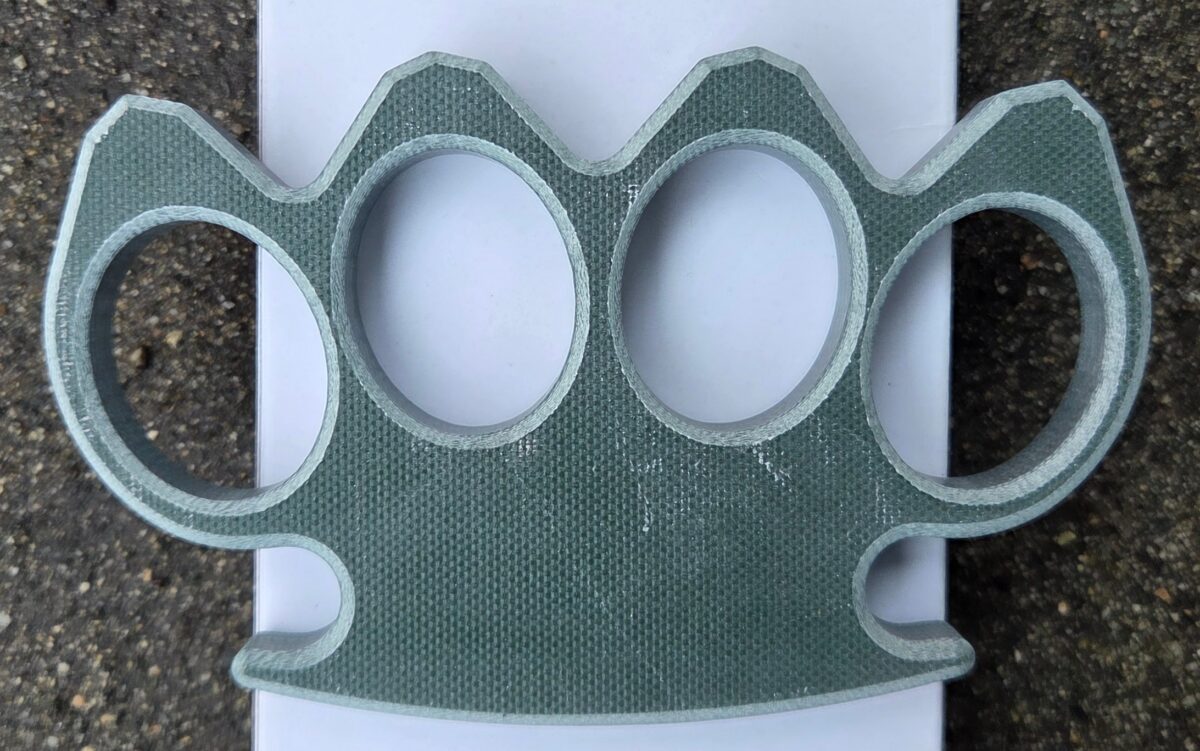 Tactical G10 Knuckle II Green