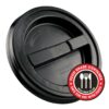 Leaktite black screw-top bucket lid for 3.5 and 5 gallon pails