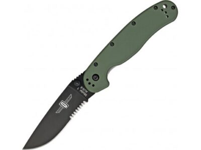 18-22229-product_primary_image ONTARIO OKC RAT 1 LINERLOCK KNIFE ODG SERRATED