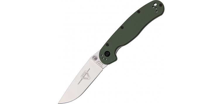 ONTARIO OKC RAT II LINERLOCK KNIFE OD GREEN