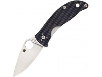 SPYDERCO ALCYONE LINERLOCK KNIFE GREY