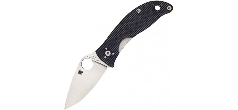 SPYDERCO ALCYONE LINERLOCK KNIFE GREY