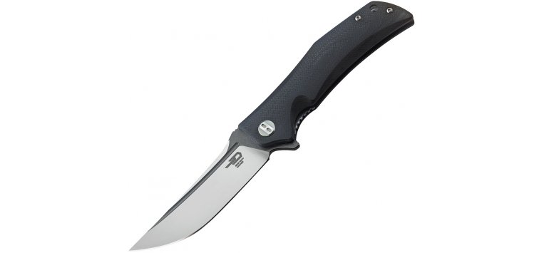 BESTECH SCIMITAR G10 LINERLOCK KNIFE BLACK