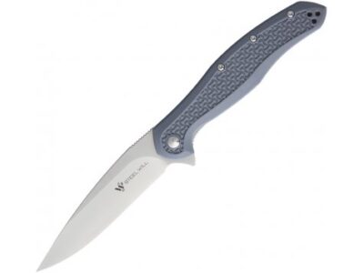 18-71008-product_primary_image STEEL WILL INTRIGUE LINERLOCK KNIFE GREY FRN