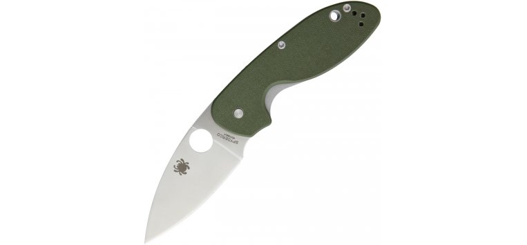 SPYDERCO EFFICIENT LINERLOCK KNIFE ODG