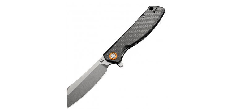 18-75605-product_primary_image ARTISAN CUTLERY SMALL TOMAHAWK LINERLOCK KNIFE CARBON FIBER