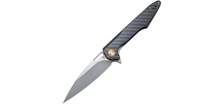ARTISAN CUTLERY SMALL ARCHAEO LINERLOCK KNIFE CARBON FIBER