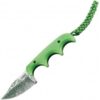 CRKT MINIMALIST BOWIE FIXED NECK KNIFE GREEN GEARS