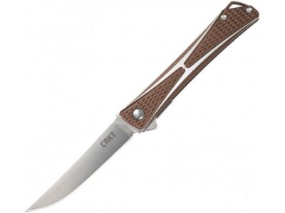 CRKT CROSSBONES BRONZE LINERLOCK KNIFE