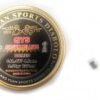 QYS AIRGUN PELLETS .177/4.5MM DOMED 500CT